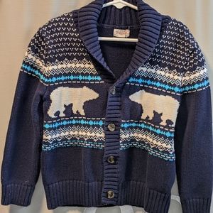 Cat & Jack Polar Bear Sweater 5T